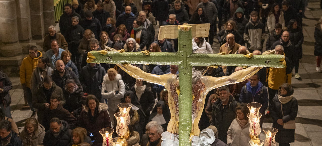 Participación en Semana Santa cae al 30%